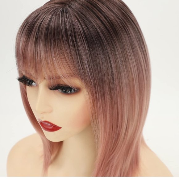 Bob wig with bangs - Picture 6 of 10